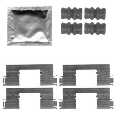 HELLA PAGID Lisakomplekt, ketaspiduriklotsid 8DZ 355 203-431